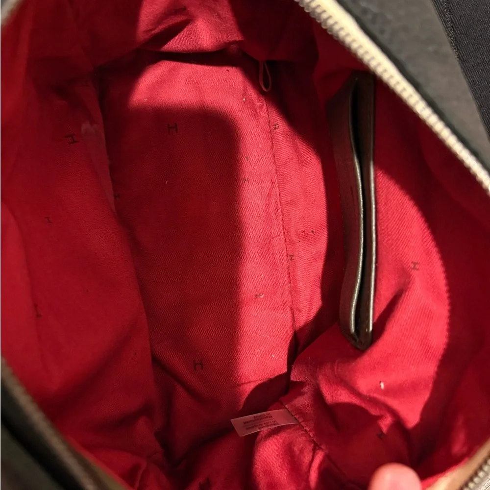 Hammitt Evan Crossbody Black with Gold and Red Accents - Picture 3 of 5